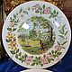 Заказать Винтаж: Coalport.Тарелка.Времена года в лесу.Woodlands Seasons. Антик.Декор.Винтаж. Ярмарка Мастеров. . Тарелки винтажные Фото №3