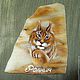 Magnet stone painted Lynx Magnet custom. Magnets. Original painted Souvenirs and gift. Online shopping on My Livemaster.  Фото №2