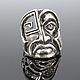 Ring Mask made of 925 silver HB0082. Rings. Sunny Silver. My Livemaster. Фото №4