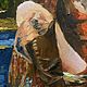 Картина маслом - Шаманка. 40х50. Картины. Магия в картинах. Ярмарка Мастеров.  Фото №5