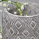  Concrete vase Illusion with voluminous texture for the interior. Vases. Decor concrete Azov Garden. My Livemaster. Фото №6