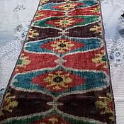 Материалы для творчества handmade. Livemaster - original item Uzbek silk velvet Bakhmal. Handmade.