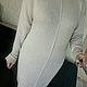 Платье "Теплый беж " 100% кашемир. Платья. Вера / Kirshvery_knit (kirshvery) (kirshvery). Ярмарка Мастеров.  Фото №5