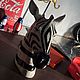 Декоративная статуэтка  ZEBRA. Вазы. BULL WULL FURNITURE. Ярмарка Мастеров.  Фото №5