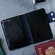 Organizer 'PORTO' black. Wallets. MACERY | Leather goods. Online shopping on My Livemaster.  Фото №2