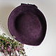 Шляпка велюровая "Delicacy". Шляпы. 'Ariadne's thread' (ariadna_hats). Ярмарка Мастеров.  Фото №4