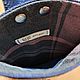 Сумка карман, джинсовая, для прогулок. Сумка через плечо. Kate's JNS bags. Ярмарка Мастеров.  Фото №5