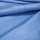 Подкладочная ткань голубая гладкая. Ткани. БАРХАТ Итальянские ткани (barhat-tkani). Ярмарка Мастеров.  Фото №4