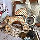 Заказать Ретро лошадка желтая. Ксюша Макеева (интерьерные куклы). Ярмарка Мастеров. . Интерьерная кукла Фото №3