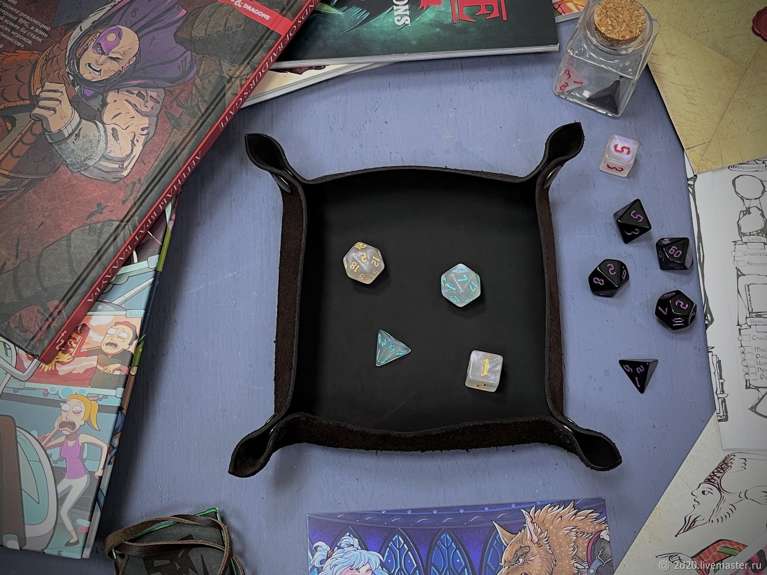 Dice Tray Горький Шоколад (Арена для бросания кубов/костей/дайсов) в  интернет-магазине Ярмарка Мастеров по цене 850 ₽ – TW9CYRU | Настольные игры,  Смоленск - доставка по России