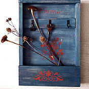 Для дома и интерьера handmade. Livemaster - original item A wall keybox Nice French Village. Handmade.