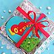 Пряник имбирный Love is.Пряник на 14 февраля. Валентинка. Набор пряников. Сладости для радости (galinadenisenko). Ярмарка Мастеров.  Фото №6