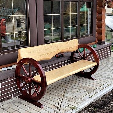 Дача и сад ручной работы. Ярмарка Мастеров - ручная работа Скамейка для сада. Handmade.