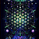 Фрактальное полотно Fractal Bee, Гобелен, Москва,  Фото №1