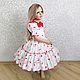Заказать Платье " Вишневое настроение". Little___dress. Ярмарка Мастеров. . Платье Фото №3