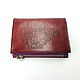 Buy wallet, women's Purse, Leather wallet with Lotus embossing. Wallets. STORIES. Online shopping on My Livemaster.  Фото №2