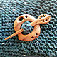 Order Copy of Wooden hair pin shawl pin. Woollywood_woodcarving. Livemaster. . Fibula brooch Фото №3