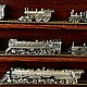 Винтаж: Коллекционные локомотивы в полке. Franklin mint. Сувениры винтажные. Antik-msk. Ярмарка Мастеров.  Фото №11