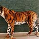 Имитация Амурского тигра. Искусственный мех. Чучело тигра. Скульптуры. The Art of Taxidermy. Ярмарка Мастеров.  Фото №10