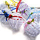 Set of 6 pieces of openwork Easter eggs white 6 cm. Eggs. BarminaStudio (Marina)/Crochet (barmar). My Livemaster. Фото №4