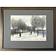 Picture poster, Moscow, Yauzsky Boulevard. Pictures. ulumbekov (ulumbekov). My Livemaster. Фото №4