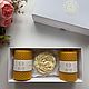 Заказать Подарочный набор свечей из пчелиного воска «Honey mood”. JULIET CANDLES BOUTIQUE (juliet-candles). Ярмарка Мастеров. . Свечи Фото №3
