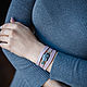 Delicate bracelet with jasper on the horoscope, Bead bracelet, Cheremshanka,  Фото №1
