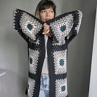 Одежда ручной работы. Ярмарка Мастеров - ручная работа Летний кардиган. Handmade.