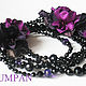 Бусы.ФИОЛЕТИКИ. Колье. Кумпан Юлия FLOWERS  ACCESSORIES. Ярмарка Мастеров.  Фото №6