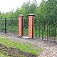 Кованые секции забора. Ограждения и заборчики. Амарант. Ярмарка Мастеров.  Фото №4