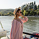 Платье летнее ярусами розовое из вискозы размер 54, Платья, Новороссийск,  Фото №1