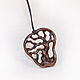 Pendant-amulet made of wood ' Tree of life '(walnut). Pendant. OakForest Wooden Jewelry. My Livemaster. Фото №4
