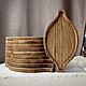 Доска для подачи. Блюдо для хачапури. Подносы. Cool Wood Masters. Ярмарка Мастеров.  Фото №7
