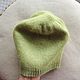 Детская шапка из пуха норки. Шапки. ramremik-knitting-cashmere. Интернет-магазин Ярмарка Мастеров.  Фото №2