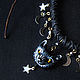 Order 'Gray top - star shepherd ' necklace with pendant. legendavincento. Livemaster. . Necklace Фото №3