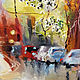 Town light - диптих на холсте. Картины. Annet Loginova. Ярмарка Мастеров.  Фото №4
