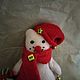 Новогодний котик. Игрушки. Мария Яни (mariayani-chudo). Интернет-магазин Ярмарка Мастеров.  Фото №2