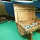 Стильный Журнальный столик полубочка. Столы. СТОЛЯРНАЯ МАСТЕРСКАЯ Р.И.. Интернет-магазин Ярмарка Мастеров.  Фото №2