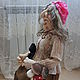 Баба Яга из капрона. Мягкие игрушки. Оксана Добровольская. Интернет-магазин Ярмарка Мастеров.  Фото №2