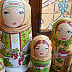 Matryoshka with red currants, Dolls1, Tyumen,  Фото №1