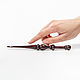 Деревянный крючок для вязания из кедра 6 мм. K279. Крючки. ART OF SIBERIA. Ярмарка Мастеров.  Фото №5