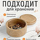 Шкатулка из дуба Круглая. Шкатулки. АртИзюминка. Интернет-магазин Ярмарка Мастеров.  Фото №2