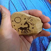 Фен-шуй и эзотерика handmade. Livemaster - original item Unique personal wooden pocket talisman. Handmade.