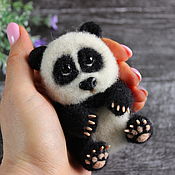 Куклы и игрушки handmade. Livemaster - original item Panda. Handmade.