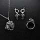 Серьги Мыши. Серьги классические. AlexFox Jewelry. Ярмарка Мастеров.  Фото №5