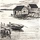 Рисунок углём на бумаге плотной, формата А4. Картины. Mona.B.. Интернет-магазин Ярмарка Мастеров.  Фото №2