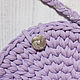 Bag of knitting yarn (lavender). Clutches. JuilnoHobby (julinohobby). Online shopping on My Livemaster.  Фото №2