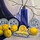 Oil painting. lemons. Pictures. Verana-art. Online shopping on My Livemaster.  Фото №2