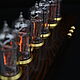Lamp clock IN-14 'Wenge' Face 6. Name souvenirs. Tube-time (tube-time). Online shopping on My Livemaster.  Фото №2