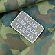 Шеврон "Мама сказала". Визитки. Ivan-yx3. Интернет-магазин Ярмарка Мастеров.  Фото №2